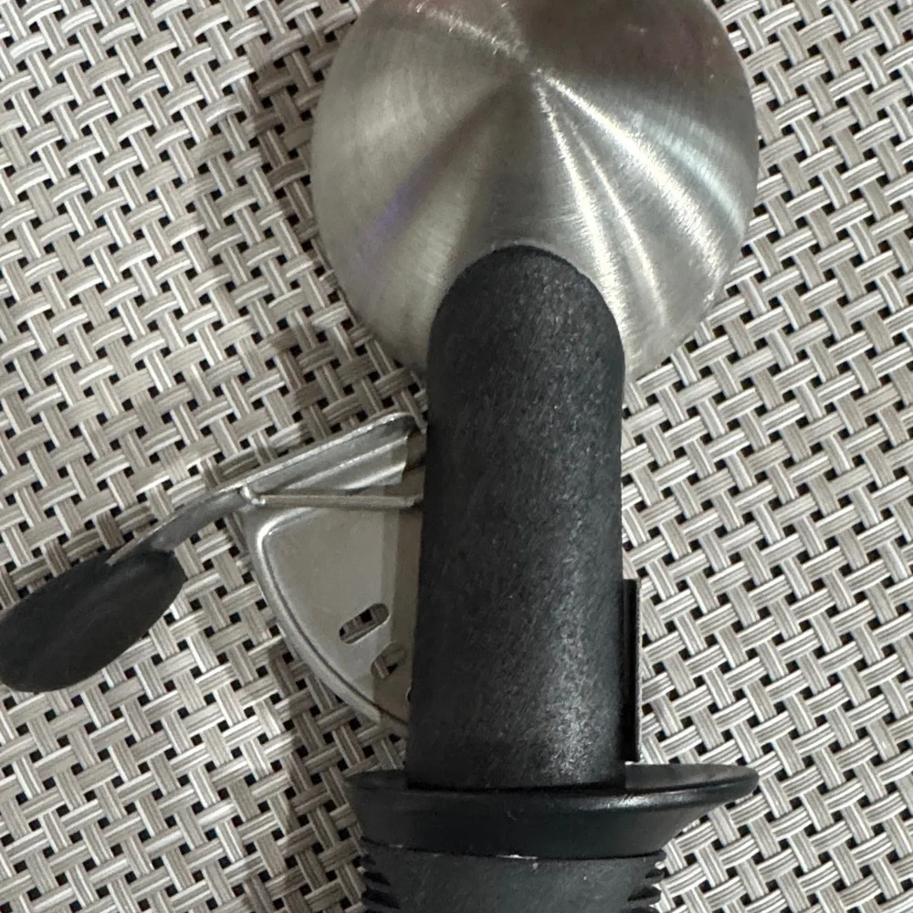 OXO Stainless Steel Ice Cream Scoop with Black Handle